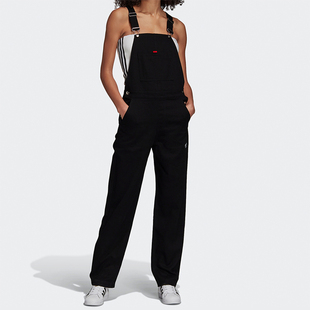 Adidas/阿迪达斯正品 三叶草 DUNGAREE 女子秋季运动裤 GD3877