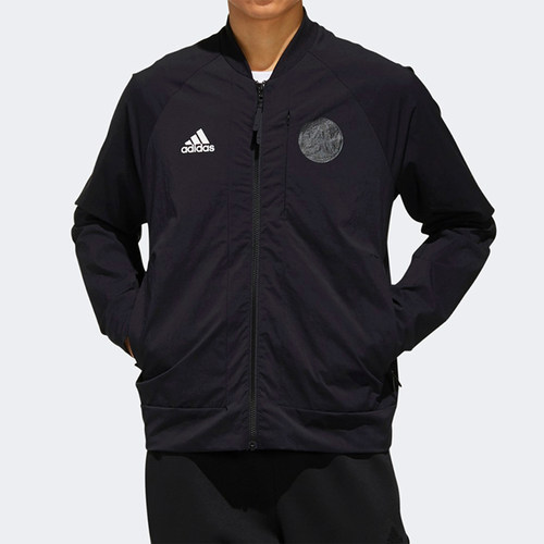 adidas休闲运动eh3827夹克外套