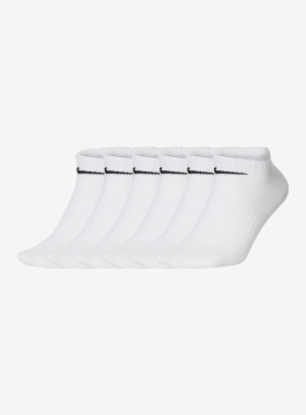 Nike/耐克正品Everyday 春季白色低帮简约舒适短筒运动袜 SX7679