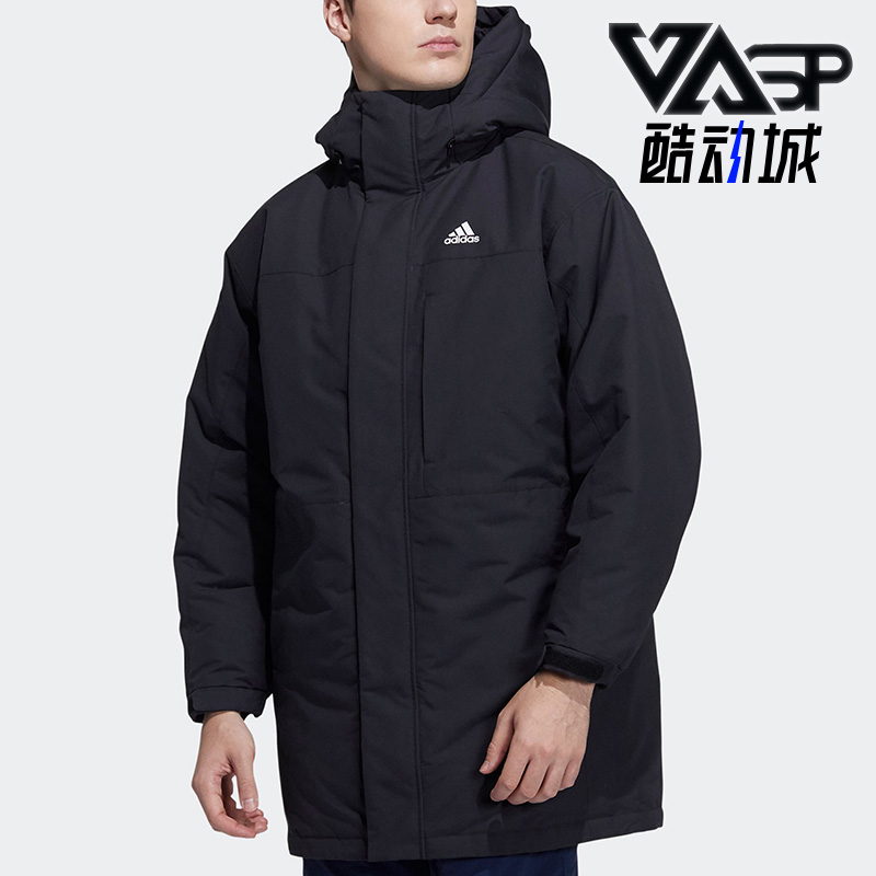 阿迪达斯男款户外羽绒服
