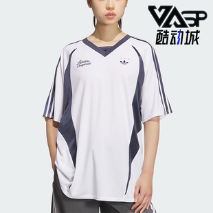 运动休闲短袖 三叶草女士舒适透气经典 JD1134 阿迪达斯正品 Adidas