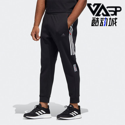 Adidas/阿迪达斯正品CNY REG KNPNT男子针织时尚运动长裤 HC0252