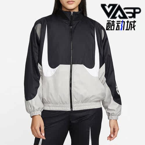 耐克宽松女蝙蝠袖运动夹克外套