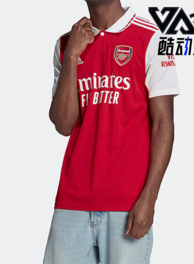 Adidas/阿迪达斯正品夏季阿森纳球迷版男子足球短袖T恤球衣H35903