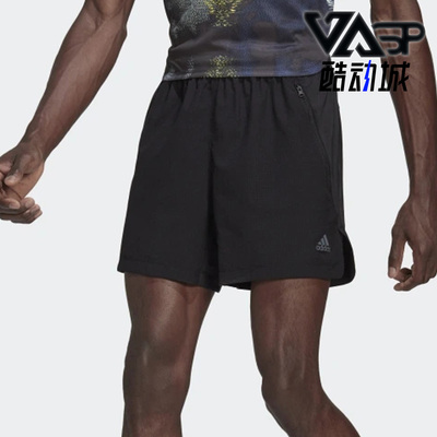 阿迪达斯男训练透气运动跑步短裤