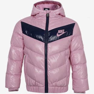 676 大童运动休闲保暖连帽羽绒服DB7287 Nike 耐克正品