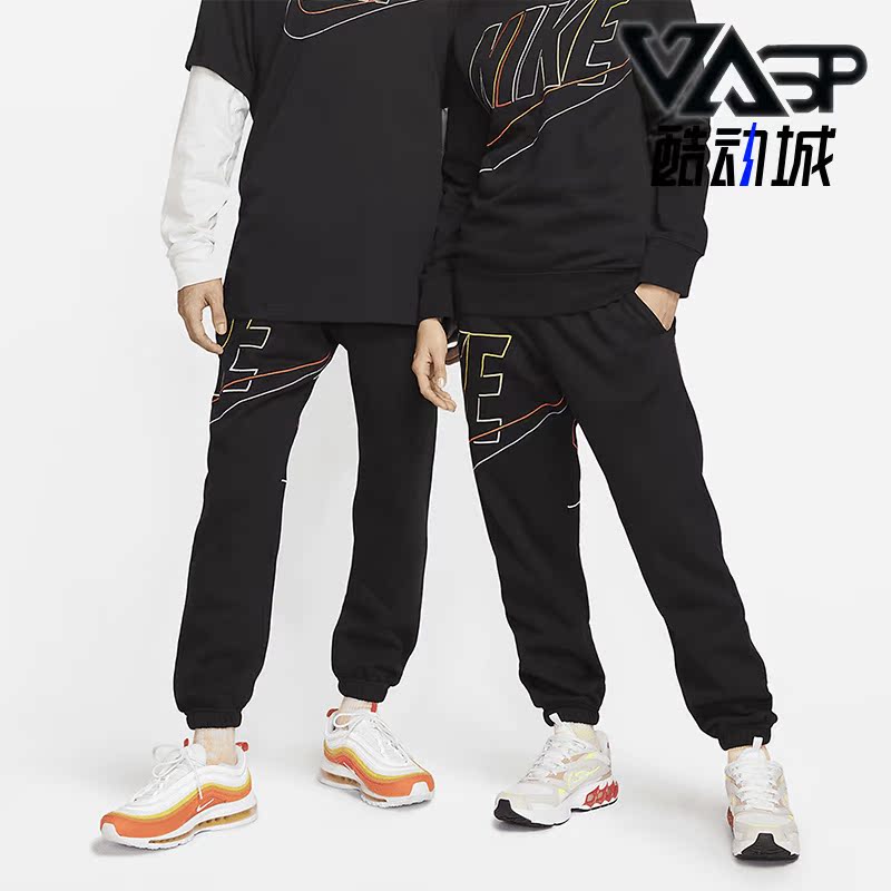 耐克正品男加绒休闲运动针织长裤