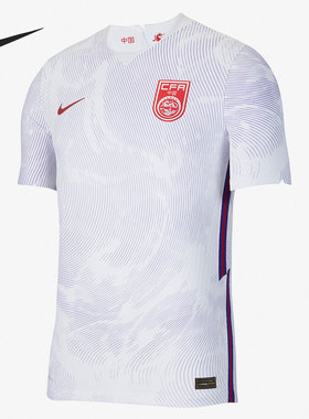 Nike/耐克正品耐克中国队客场球员版球衣足球运动短袖T恤 DA2608
