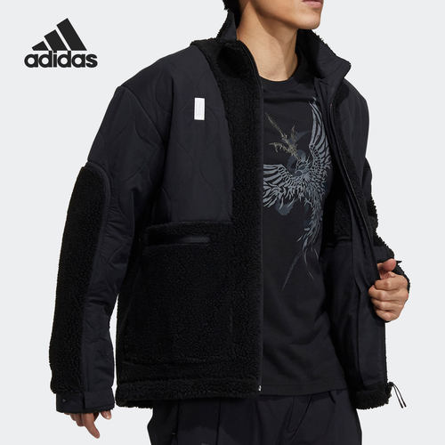 adidas阿迪达斯休闲男夹克外套