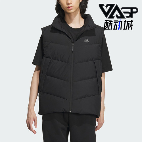 阿迪达斯正品男子保暖马甲