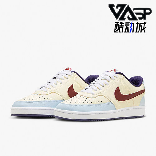 Nike/耐克正品Court Vision Low女士运动低帮板鞋FV8114-161