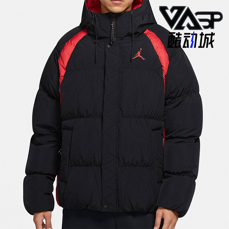 Nike/耐克正品Jordan男子运动保暖防风连帽棉服 DA9807-010