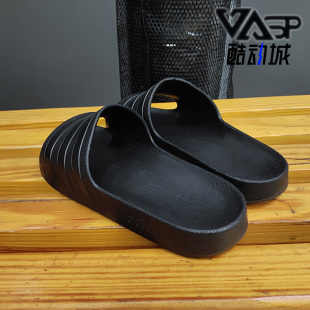 AQUA Adidas 阿迪达斯正品 ADILETTE F35550 男女休闲运动沙滩拖鞋