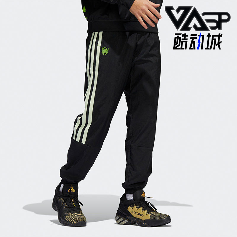 阿迪达斯男篮球运动休闲长裤