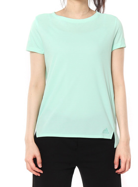 Adidas/阿迪达斯正品CHILL TEE W 女子休闲运动透气短袖T恤EI6377