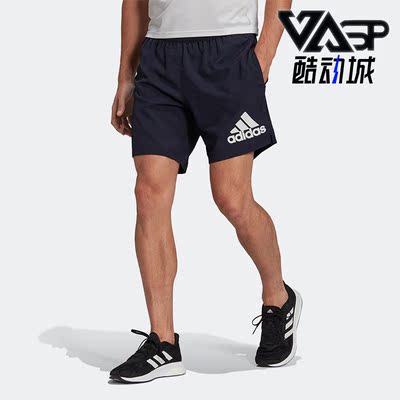 阿迪达斯正品男薄款透气运动短裤