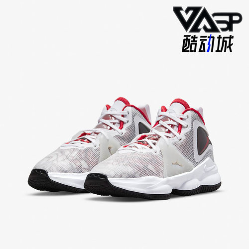 Nike/耐克正品LEBRON XIX儿童缓震透气篮球休闲运动鞋 DD0421-101
