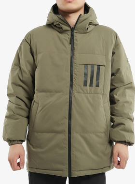 Adidas/阿迪达斯正品新款男子双面可穿运动羽绒服外套 EH4009