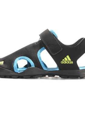 Adidas/阿迪达斯正品夏季新款大童休闲运动包头凉鞋 F97312