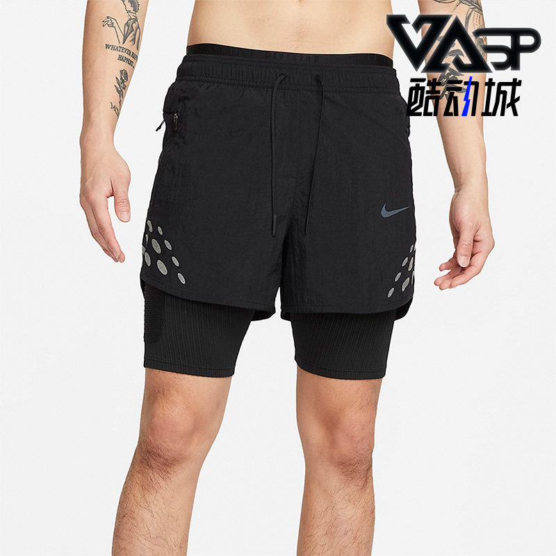 Nike/耐克正品RUN DIVISION PINNACLE男子跑步健身短裤DM4764-010