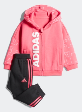 Adidas/阿迪达斯正品 男女婴童IN F FZ HDY SET长袖套服 FK5858