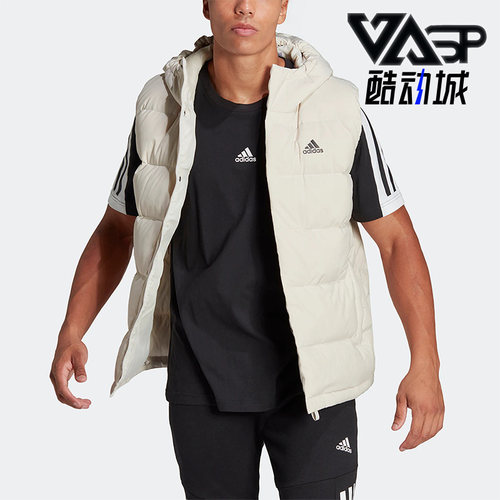 阿迪达斯正品羽绒马甲