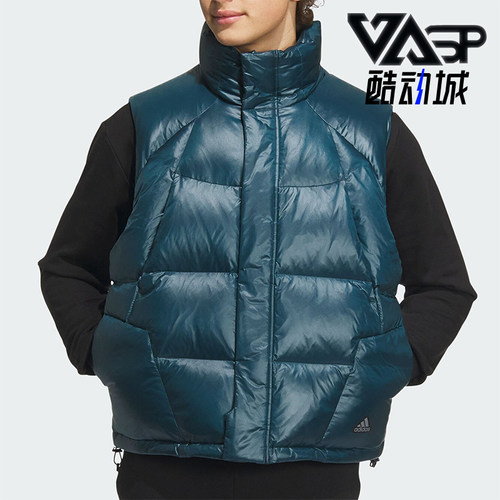阿迪达斯正品男子羽绒马甲