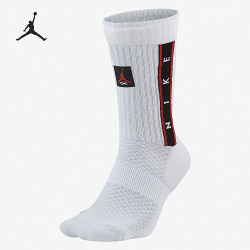 耐克/Nike白色高帮篮球袜