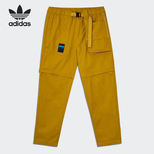 休闲运动长裤 Adidas 男子舒适工装 三叶草新款 GU6475 阿迪达斯正品
