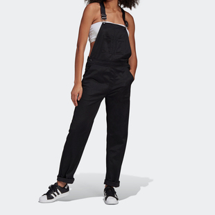 Adidas/阿迪达斯正品三叶草 DUNGAREE 女子休闲运动长裤 GN4261