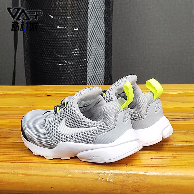 Nike/耐克正品新款 PRESTO FLY 儿童一脚蹬休闲运动鞋AA2227-009