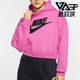 耐克正品 卫衣 休闲 Nike 女子时尚 潮流运动连帽套头衫 CJ2035 691