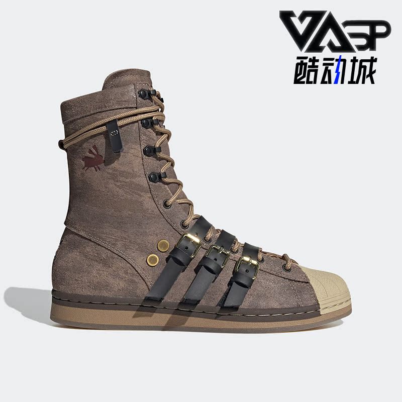 阿迪达斯正品三叶草男女运动板鞋