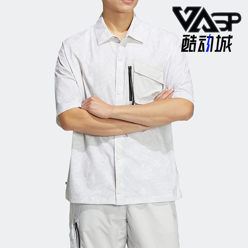 Adidas/阿迪达斯男子短袖衬衫