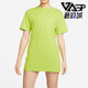 耐克正品 长款 夏季 Nike 时尚 女子休闲圆领短袖 T恤连衣裙CJ2243 321