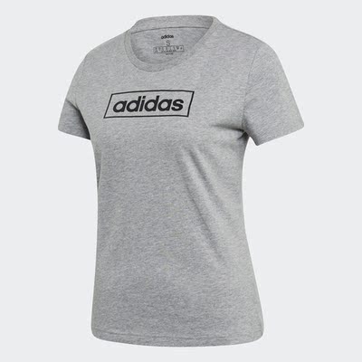 Adidas/阿迪达斯正品 夏季新款女子运动型格短袖T恤 EI4583