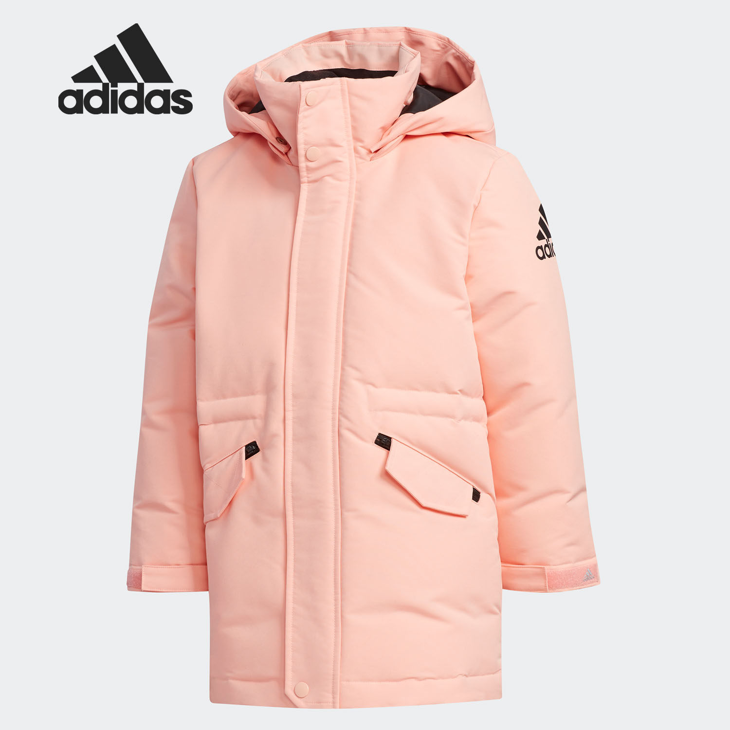 Adidas/阿迪达斯正品 冬季新款儿童训练运动休闲保暖羽绒服EH4200