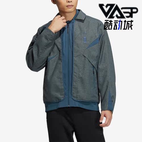 阿迪达斯运动男宽松夹克外套
