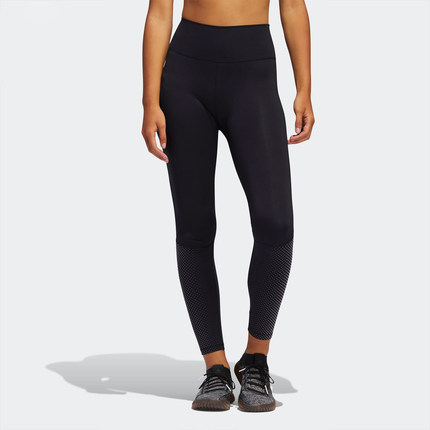 Adidas/阿迪达斯正品  BT HR 7/8 GR T 女装训练紧身裤 DX7586