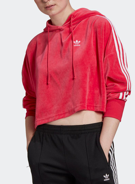 Adidas/阿迪达斯正品三叶草 秋新款女子舒适卫衣套头衫GI7622