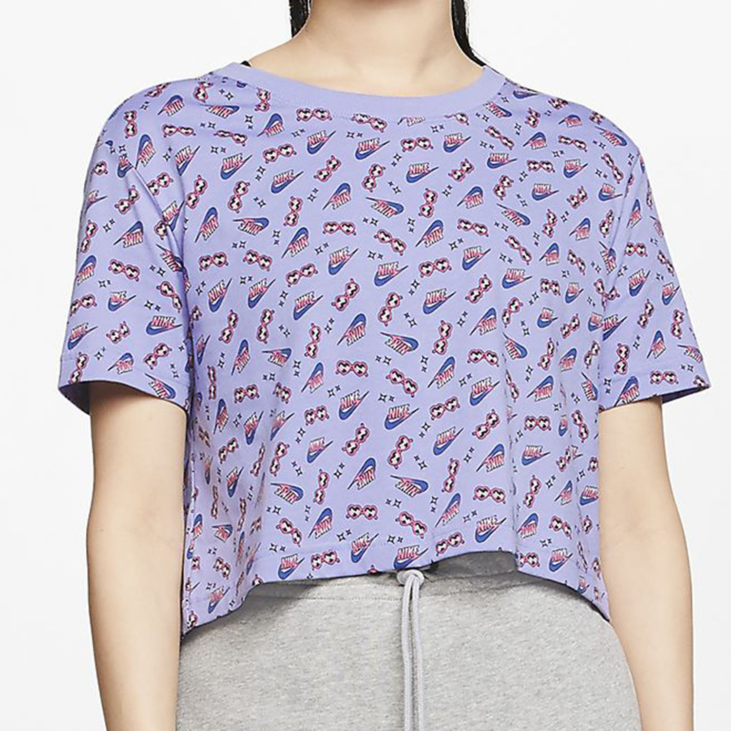 Nike/耐克正品新款女子NSW TEE CROP SUMMER FUN 2 短袖T恤CU9698