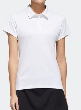 Adidas/阿迪达斯正品 夏季新款女子网球运动短袖POLO衫FS3793