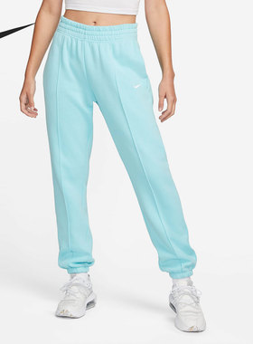 Nike/耐克正品SWOOSH 女子起绒秋冬宽松针织运动长裤 BV4090-482