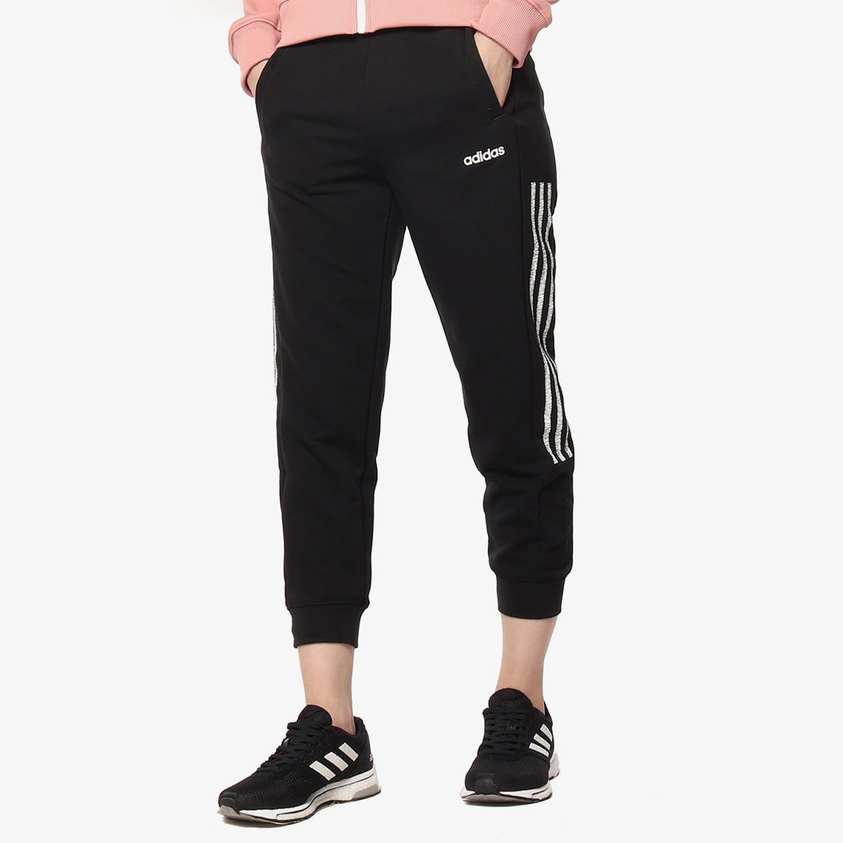 Adidas正品休闲运动针织长裤