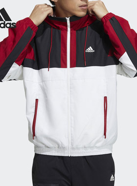 Adidas/阿迪达斯正品秋季新款男子运动连帽夹克H39326