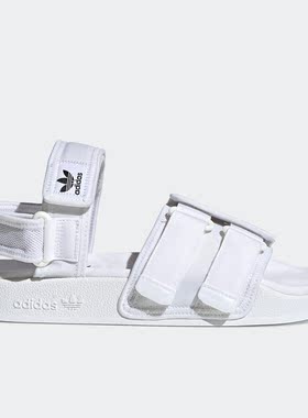 Adidas/阿迪达斯正品夏季新款男女三叶草休闲运动凉鞋H67272