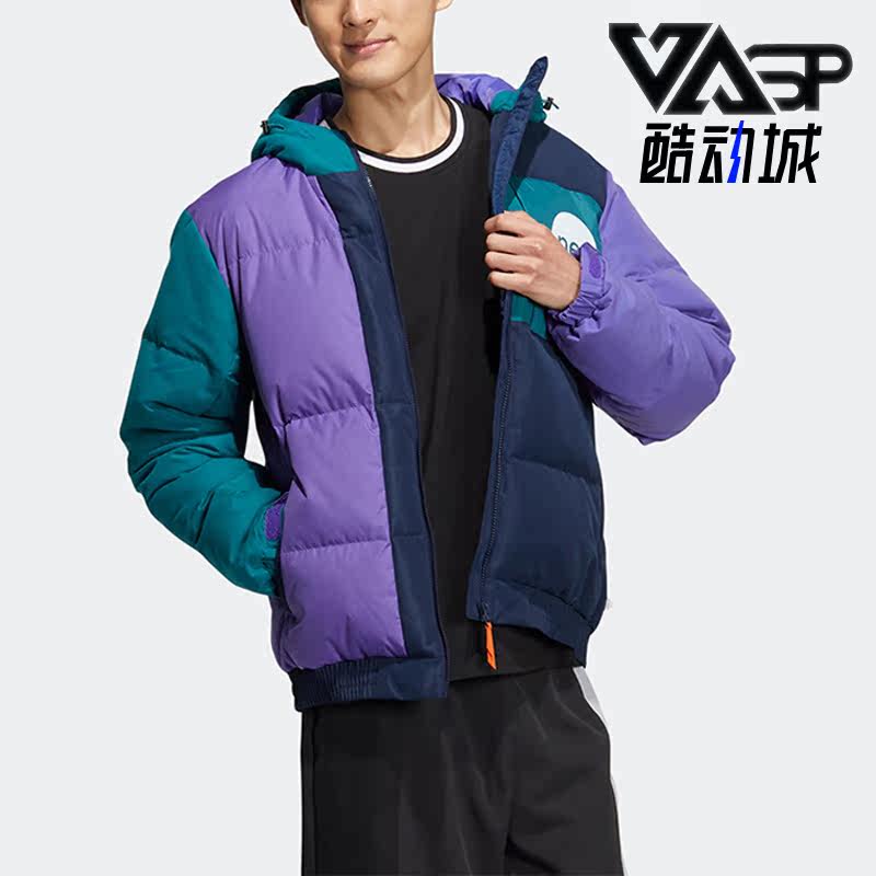 Adidas/阿迪达斯正品neo U VBE JACKET DW2情侣运动羽绒服 HN4781