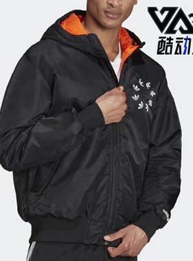 Adidas/阿迪达斯正品三叶草男子运动保暖夹克外套H13560