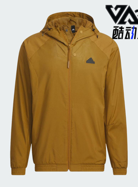 Adidas/阿迪达斯正品2023新款男子加绒连帽休闲外套IP4921