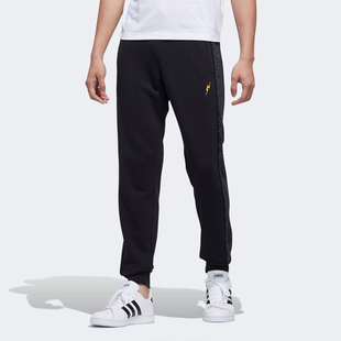 运动休闲裤 neo宝可梦联名男子修身 FU3914 阿迪达斯正品 Adidas